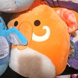 NWT Squishmallow Wilbie the Orange Wooly Mammoth 16" First to Market!